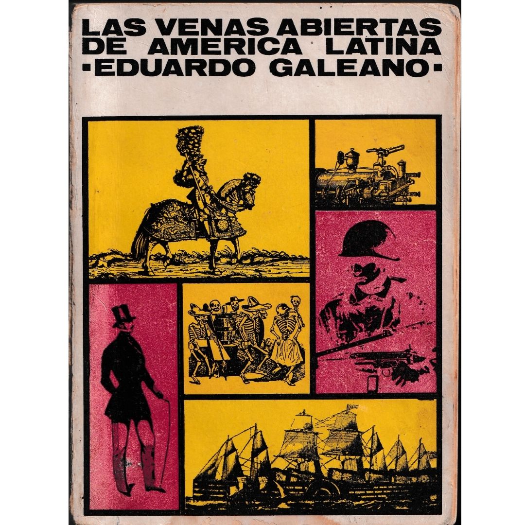 Costa barbería Franco Eduardo Galeano. Las Venas Abiertas de América Latina. 1era. Edición. –  Linardi y Risso